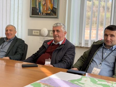 Župan dr. Tomaž Rožen sprejel župane iz Romunije (4)